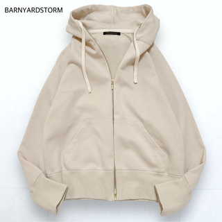 美品＊BARNYARDSTORM ダブルフェイスパーカー ベージュ 0