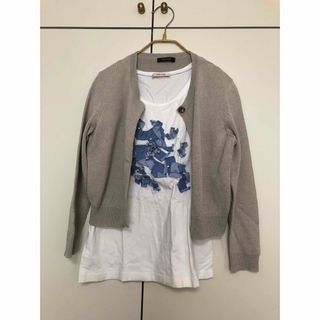 Tシャツandボレロのカーディガン(シャツ/ブラウス(長袖/七分))