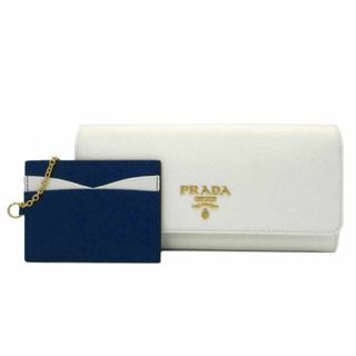 プラダ(PRADA)の【新品】プラダ 財布 長財布 1MH132 SAFFIANO MULTIC PRADA サフィアーノ 二つ折り長財布 パスケース付 アウトレット レディース(財布)