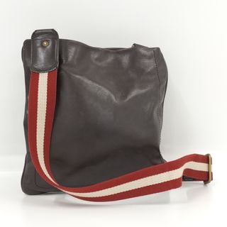 バリー(Bally)のBALLY ショルダーバッグ レザー ブラウン(ショルダーバッグ)