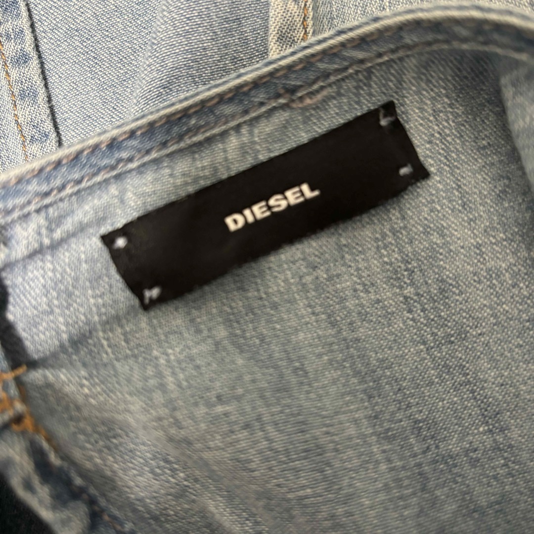 DIESEL(ディーゼル)のディーゼル　デニム　カラーリング　カットソー　トップス　ブラウス レディースのトップス(シャツ/ブラウス(長袖/七分))の商品写真