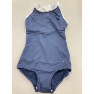 スイミングスーツ　紺×白　120サイズ(水着)