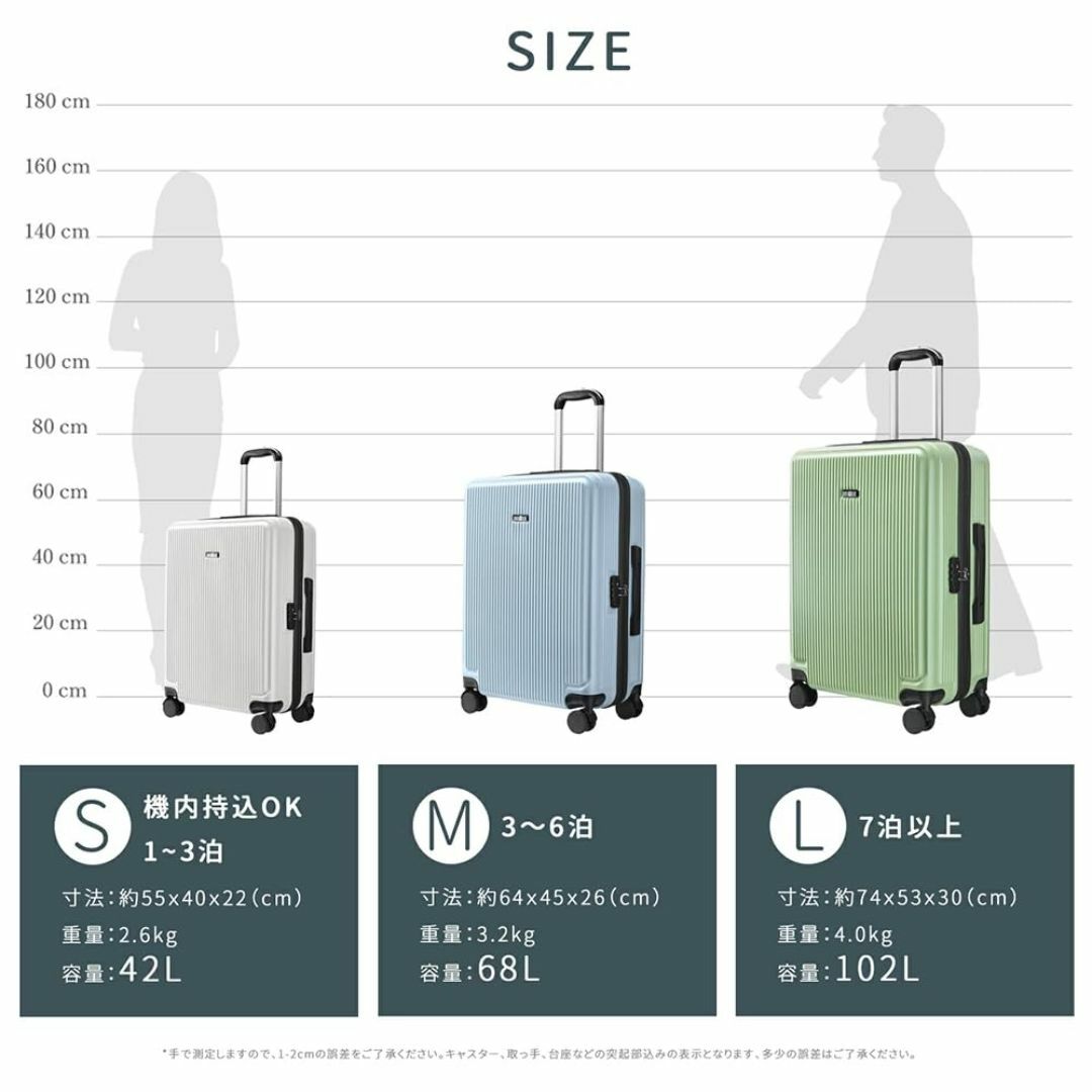 【色: スプルース】[TTOVALIGERIA]スーツケース キャリーケース 機 その他のその他(その他)の商品写真