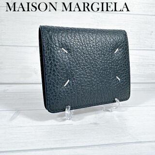 マルタンマルジェラ(Maison Martin Margiela)のメゾンマルジェラ 二つ折り財布 S56UI0140 コンパクトウォレット グレー(財布)