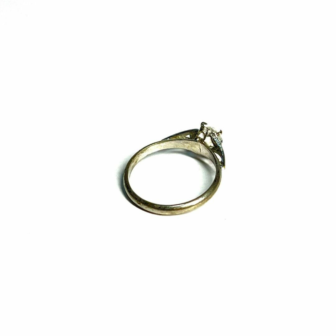 クォーツ　リング　シルバー　指輪　鑑定済み　刻印有り メンズのアクセサリー(リング(指輪))の商品写真