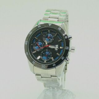 ◆ SALE ◆ 新品 BOSCH2 メンズ ビジネス腕時計ブルー ブラック(金属ベルト)