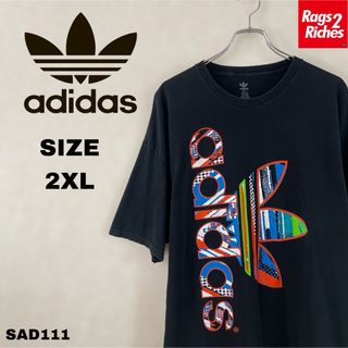 アディダス(adidas)のADIDAS BIG LOGO PRINT アディダス ビッグ ロゴ プリント(Tシャツ/カットソー(半袖/袖なし))