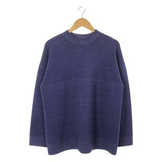 ISSEY MIYAKE - ISSEY MIYAKE / イッセイミヤケ | 2021SS | IM MEN / アイムメン SEAMLESS WASHI KNIT シームレス 和紙ミックス クルーネックニット | 3 | パープル | メンズ