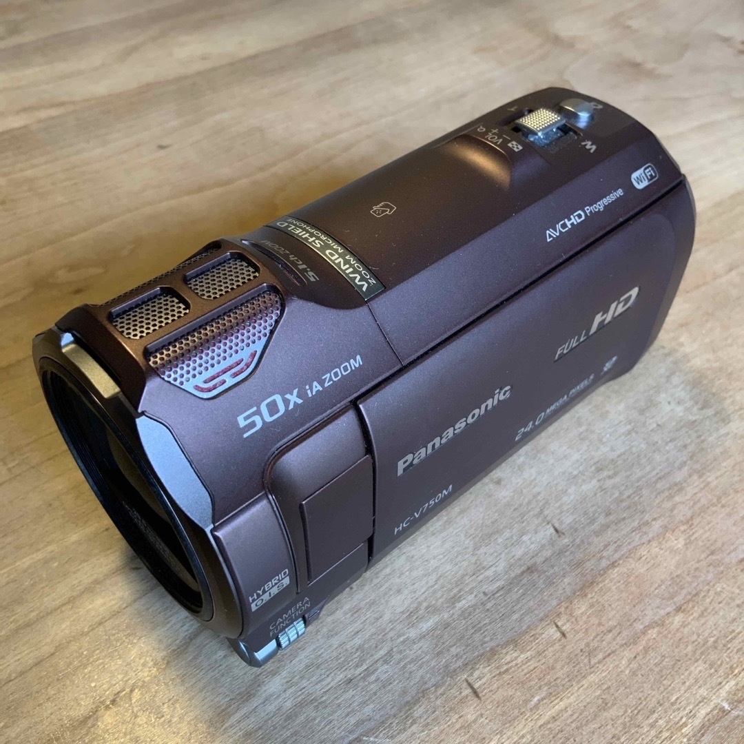 panasonic HC-V750M 完動品 ビデオカメラ panasonic HC-V750M 完動品 ビデオカメラ