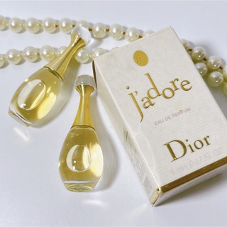クリスチャンディオール(Christian Dior)のDiorディオール ジャドール EDT EDP 2個セット 5ml(香水(女性用))