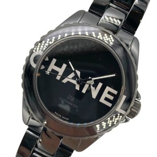 シャネル(CHANEL)の　シャネル CHANEL J12 ウォンテッド ドゥ シャネル H7418 ブラック セラミック メンズ 腕時計(その他)