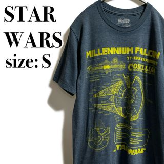 ティービーアンドムービー(TV&MOVIE)のSTARWARS スターウォーズ　ミレニアムファルコン　設計図　ムービーT(Tシャツ/カットソー(半袖/袖なし))