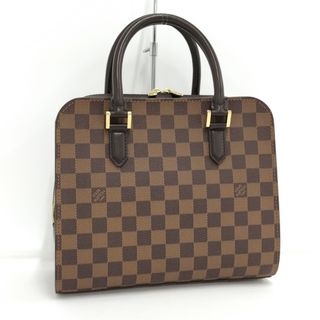 ルイヴィトン(LOUIS VUITTON)のLOUIS VUITTON トリアナ ハンドバッグ ダミエ エベヌ N51155(トートバッグ)