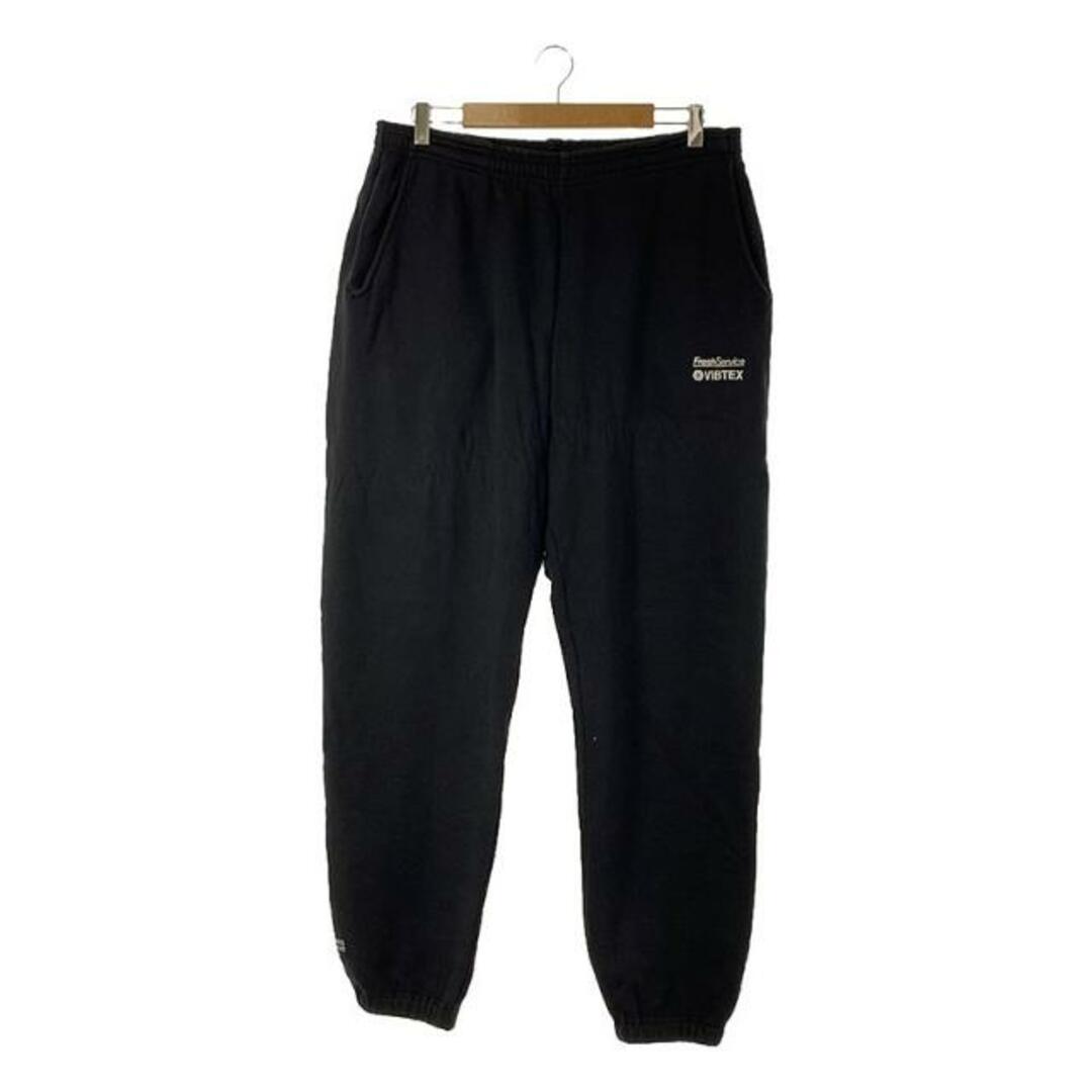 FreshService / フレッシュサービス | VIBTEX SWEAT PANTS スウェットパンツ | L | ブラック | メンズ メンズのパンツ(その他)の商品写真