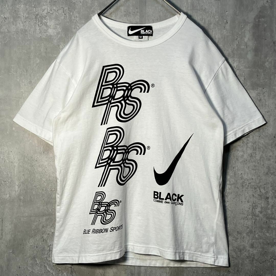 COMME des GARCONS(コムデギャルソン)の希少☆ BLACK コムデギャルソン × ナイキ NIKE コラボ Tシャツ メンズのトップス(Tシャツ/カットソー(半袖/袖なし))の商品写真