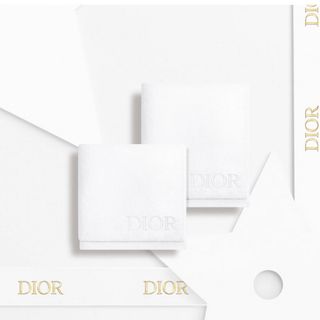 Dior - DIOR ディオール ノベルティ タオル 巾着 ３点セット