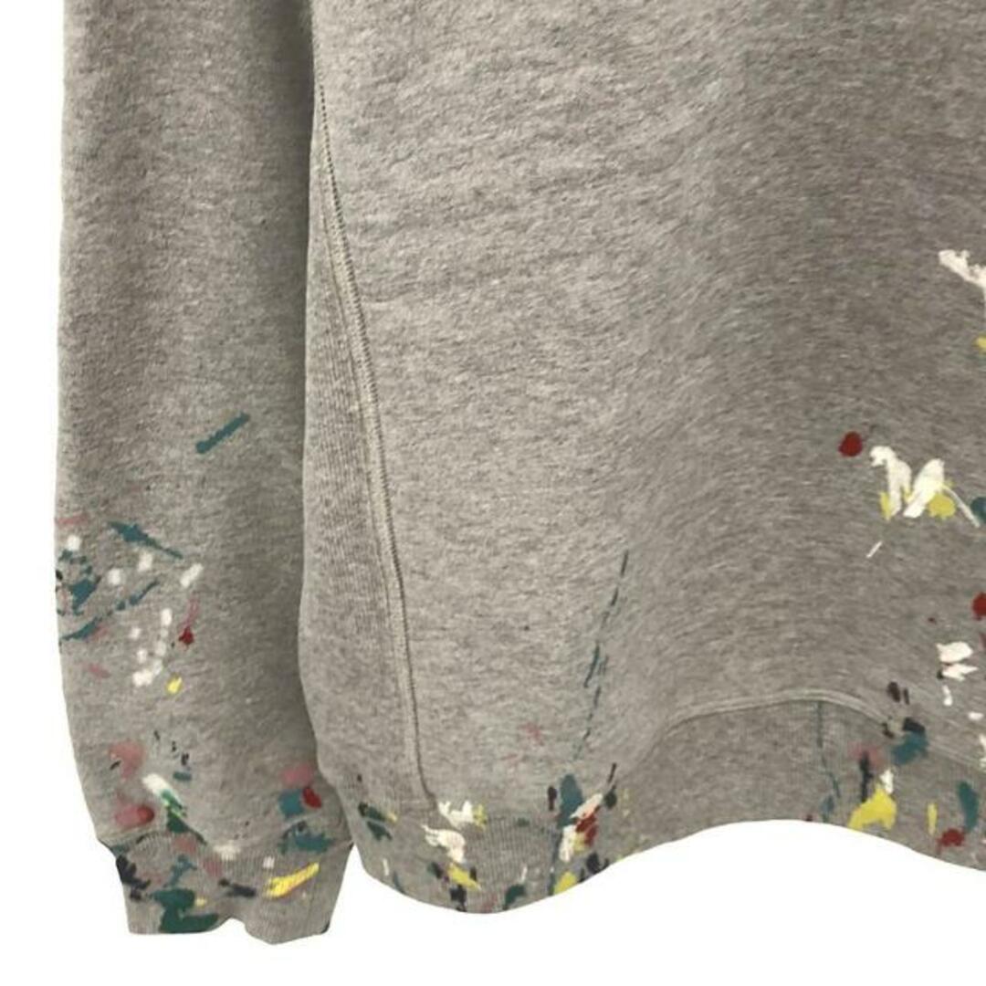 Dior(ディオール)の【美品】  Dior / ディオール | 2021SS | Drawing Print Sweat Shirt ペイント加工 オーバーサイズ クルーネックスウェット | M | グレー | メンズ メンズのトップス(スウェット)の商品写真