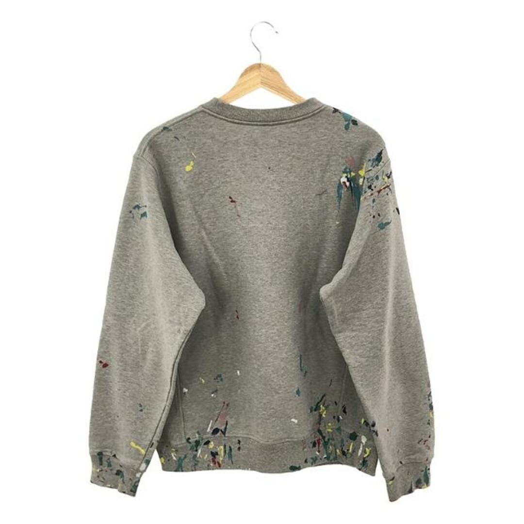 Dior(ディオール)の【美品】  Dior / ディオール | 2021SS | Drawing Print Sweat Shirt ペイント加工 オーバーサイズ クルーネックスウェット | M | グレー | メンズ メンズのトップス(スウェット)の商品写真