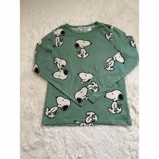 エイチアンドエム(H&M)のH&M　スヌーピー140cm(Tシャツ/カットソー)