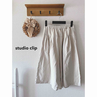 STUDIO CLIP - studio clip ボトムス　スタジオクリップ　パンツ　ガウチョ　ハーフ