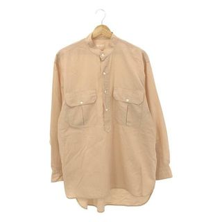 コモリ(COMOLI)のCOMOLI / コモリ | プルオーバー カーゴシャツ | 2 | サンドピンク | メンズ(Tシャツ/カットソー(七分/長袖))