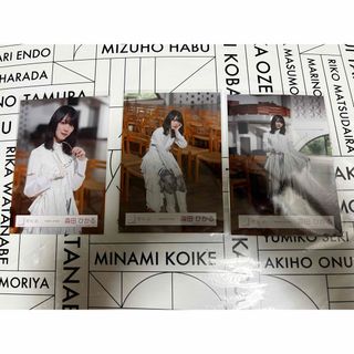 サクラザカフォーティシックス(櫻坂46)の櫻坂46 生写真 森田ひかる　遠藤光莉(アイドルグッズ)