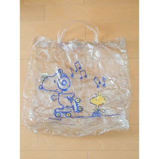 SNOOPY - 中古品 スヌーピー SNOOPY 水泳バッグ クリアバッグ 透明