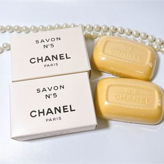 シャネル(CHANEL)のCHANEL シャネル　No5 サヴォン　石鹸　75g 2個(香水(女性用))