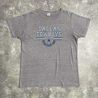 チャンピオン(Champion)のChampion チャンピオン 80's DALLAS COWBOYS Tee ダラスカウボーイズ フットボール トリコタグ 杢グレー ヴィンテージ 376U(Tシャツ/カットソー(半袖/袖なし))