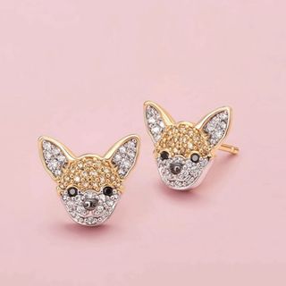 新品 チワワ 犬 ピアス アクセサリー ジュエリー プレゼント 開運(ピアス)