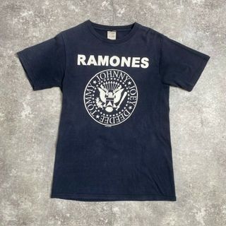 00's 00s RAMONES Tee ラモーンズ ©2004 バンT バンドT ヴィンテージ vintage 375U(Tシャツ/カットソー(半袖/袖なし))