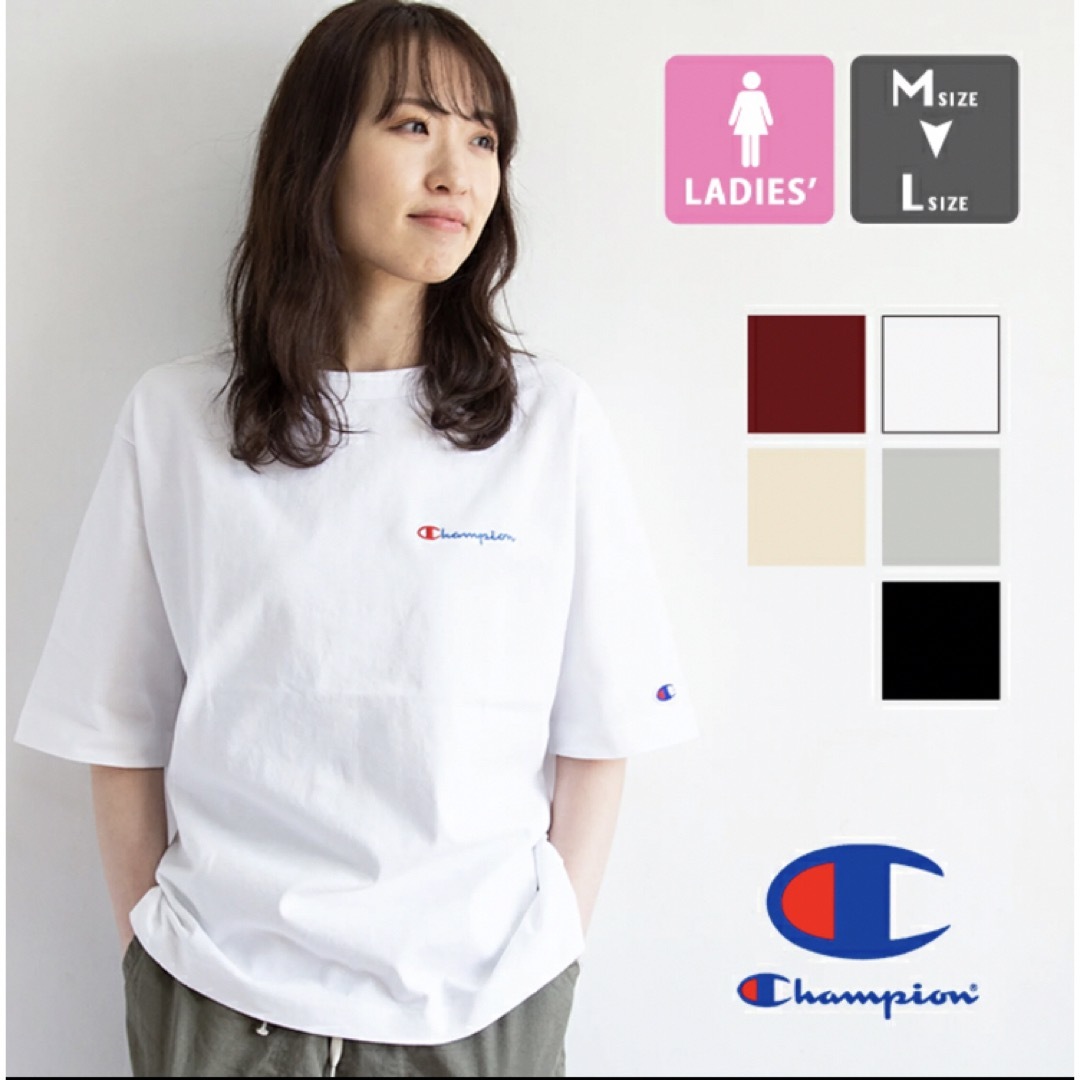 Champion(チャンピオン)のChampion Tシャツ レディースのトップス(Tシャツ(半袖/袖なし))の商品写真