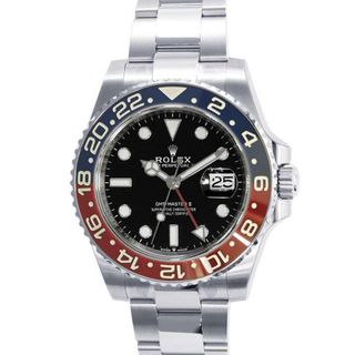 ロレックス(ROLEX)のロレックス GMTマスター2 126710BLRO ROLEX 腕時計 黒文字盤(腕時計(アナログ))