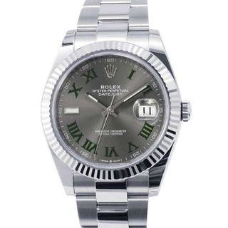 ロレックス(ROLEX)のロレックス デイトジャスト41 126334 ROLEX 腕時計 スレートローマン文字盤(腕時計(アナログ))