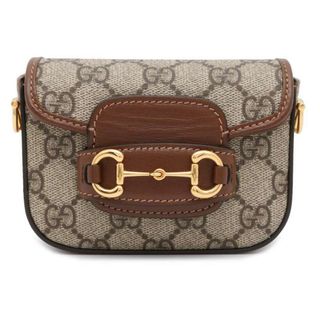 グッチ(Gucci)のグッチ ショルダーバッグ ホースビット 1955 ストラップウォレット 699760 GUCCI バッグ ミニバッグ(ショルダーバッグ)