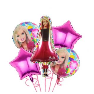 バービー(Barbie)のバービー　バルーン　風船　お誕生日　バースデー　飾り　Barbie(キャラクターグッズ)