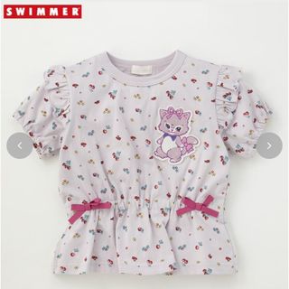 バースデイ　スイマー　猫　キャミー　Tシャツ　swimmer 100 可愛い