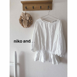 niko and... - niko and... ニコ アンド  シフォン　ブラウス シャツ　カットソ