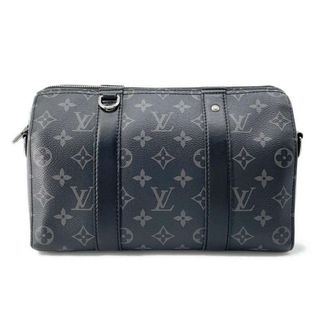 LOUIS VUITTON - ルイヴィトン ショルダーバッグ モノグラム・エクリプス リバース シティ・キーポル M45936 ブラック 黒