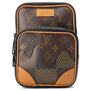 LOUIS VUITTON - ルイヴィトン ショルダーバッグ ダミエ・エベヌ ジャイアント/モノグラム アマゾン・スリングバッグ N40379 NIGOコラボ