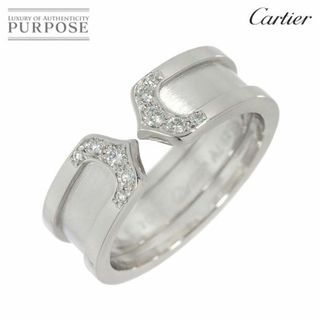 カルティエ(Cartier)のカルティエ Cartier C2 #51 リング ダイヤ K18 WG ホワイトゴールド 750 指輪 2C VLP 90230981(リング(指輪))