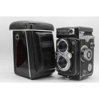 【訳あり品】 ヤシカ Yashica MAT-124 Yashinon 80mm F3.5 ケース付き 二眼カメラ  v106(フィルムカメラ)