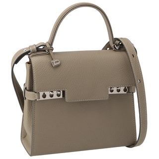 デルヴォー DELVAUX タンペート TEMPETE PM グレイン クリスピー カーフ トップハンドル ショルダーバッグ 2024年春夏新作 AA0612 AMF0 AKSPA(ハンドバッグ)