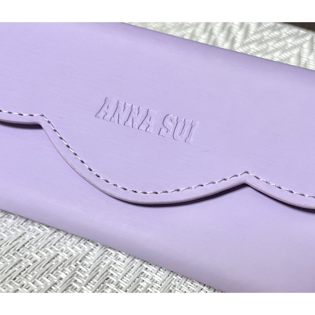 ANNA SUI(アナスイ)のアナスイ　サングラス　ANNA SUI  偏光レンズ　ブラウン　ケース付き レディースのファッション小物(サングラス/メガネ)の商品写真