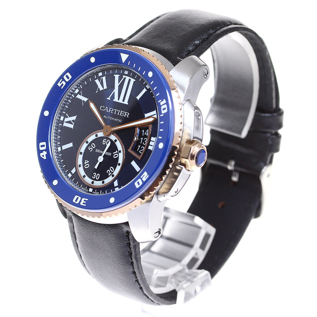 Cartier(カルティエ)のカルティエ CARTIER W2CA0008 カリブルドゥカルティエ ダイバー デイト 自動巻き メンズ 保証書付き_817009 メンズの時計(腕時計(アナログ))の商品写真
