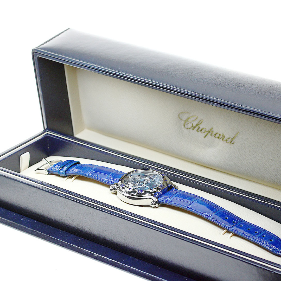 Chopard(ショパール)のショパール Chopard 28/8430 ハッピースポーツ 牡牛座 ダイヤモンド クォーツ メンズ 内箱付き メーカーOH済み_814712 メンズの時計(腕時計(アナログ))の商品写真