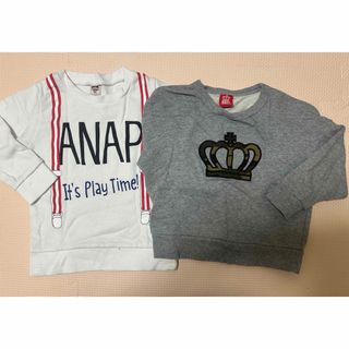 アナップキッズ(ANAP Kids)のトレーナーセット(Tシャツ/カットソー)