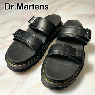 ドクターマーチン(Dr.Martens)の【良品】ドクターマーチン　サンダル　ブラック　MYLES UK8（27cm相当）(サンダル)