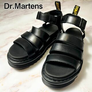 Dr.Martens - 【美品】ドクターマーチン Blaire 黒ステッチ　サンダル　UK5（24cm）
