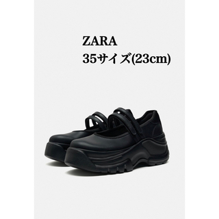 ザラ(ZARA)の新品未使用！ZARA バレエフラットスニーカー 35サイズ(23cm)(スニーカー)